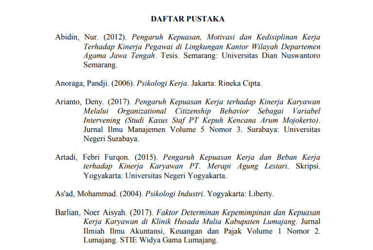 √ Pengertian DAFTAR PUSTAKA: Fungsi, Unsur, Contoh dan Cara Penulisan
