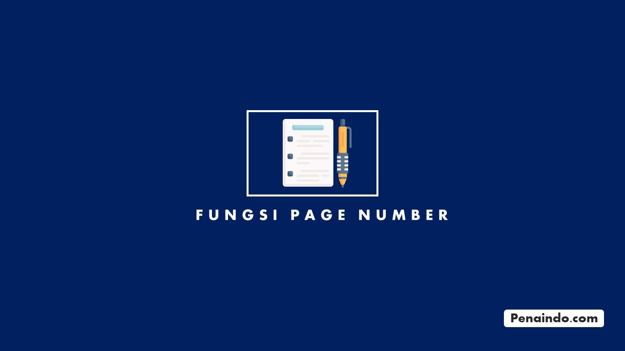 Fungsi Page Number