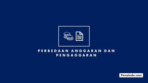 perbedaan anggaran dan penganggaran