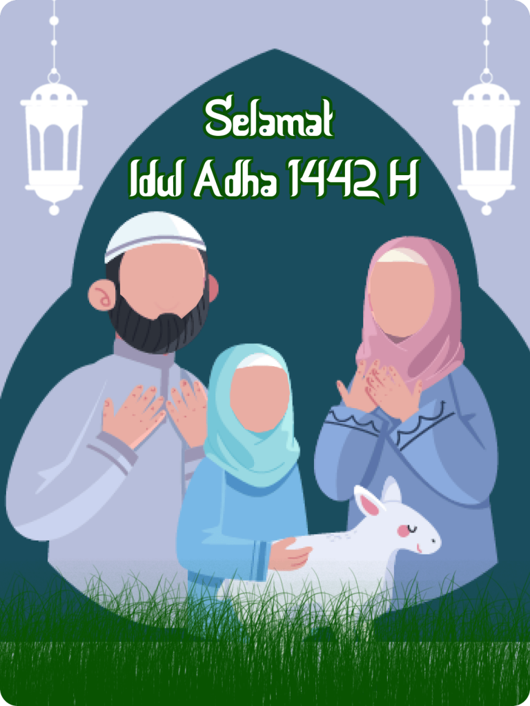 Download Kartu Ucapan Idul Adha 1442H/2021